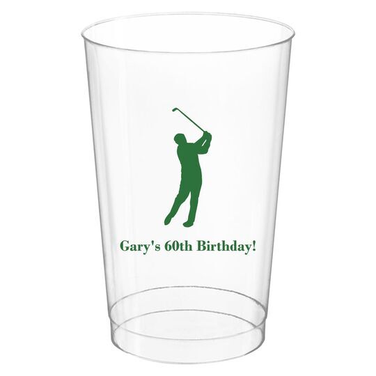 Golf Day Clear Plastic Cups